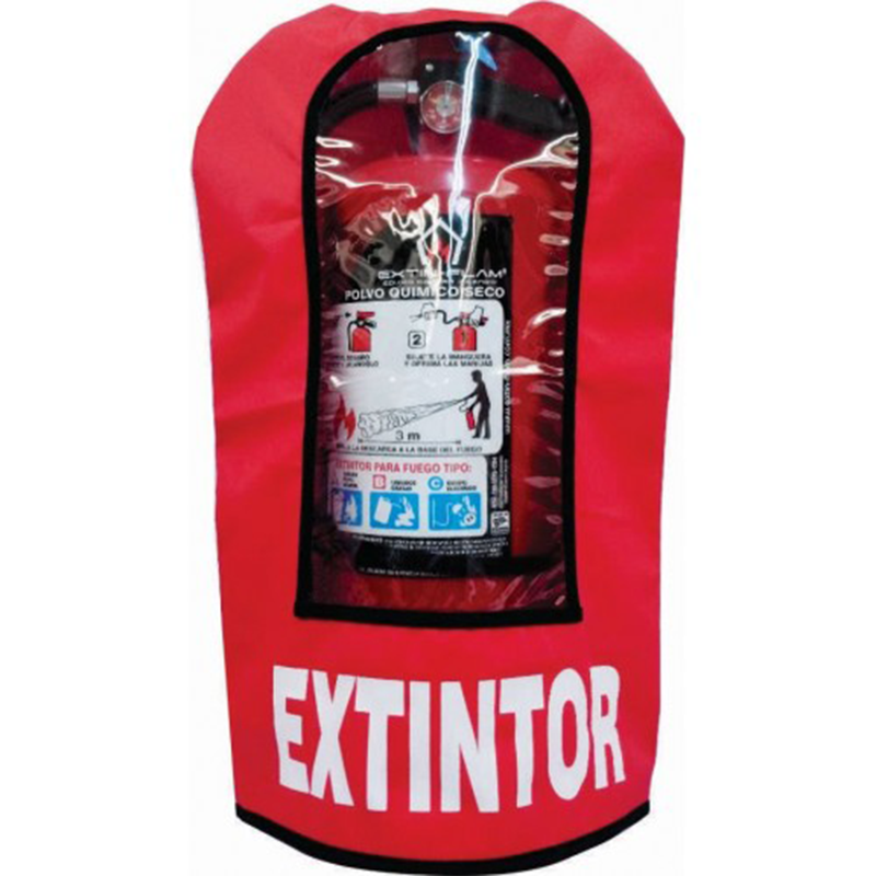 FUNDA CUBRE EXTINTOR VENTANA GRANDE